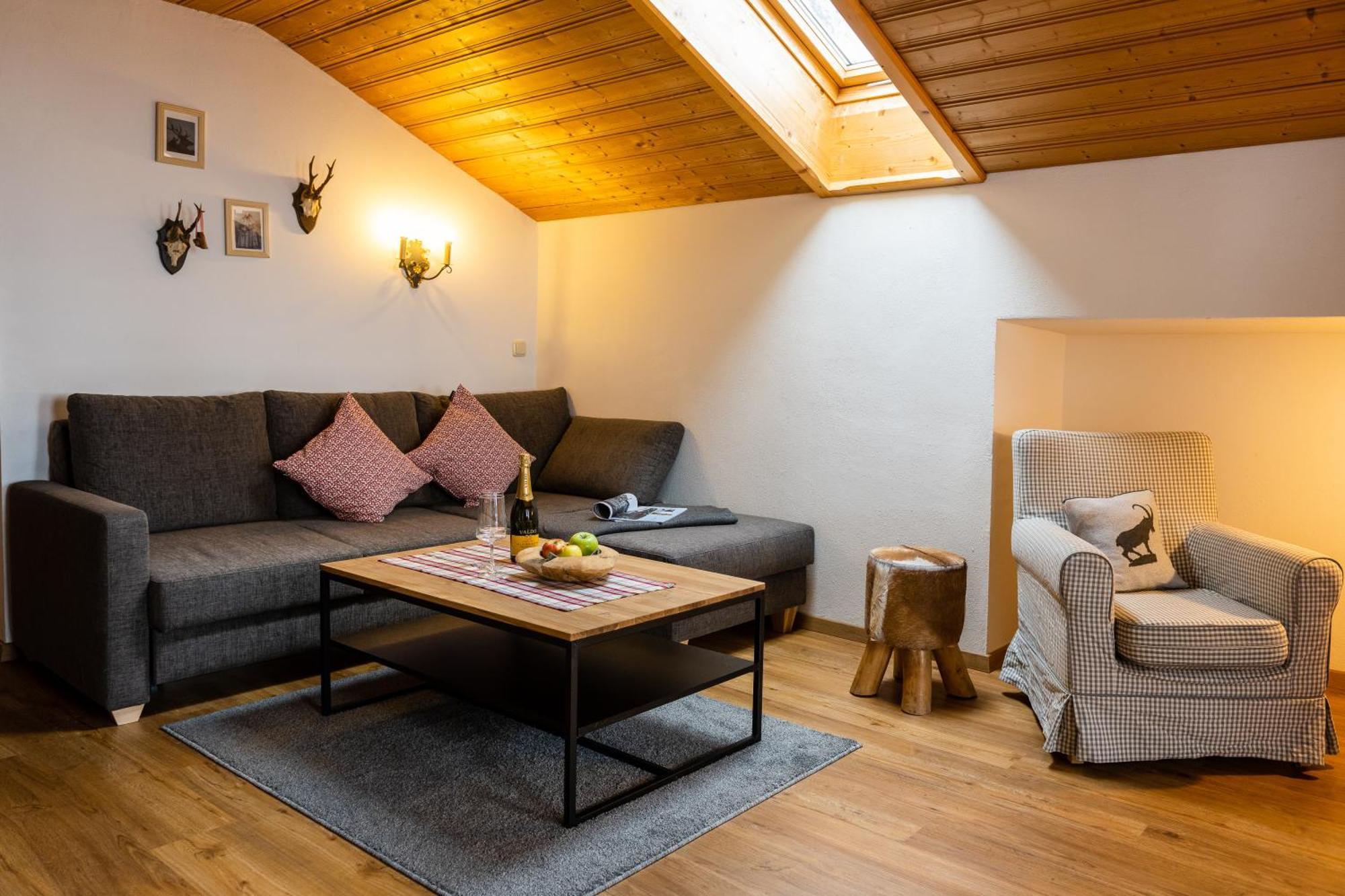 Ferienwohnung Bergfrieden 克伦 客房 照片