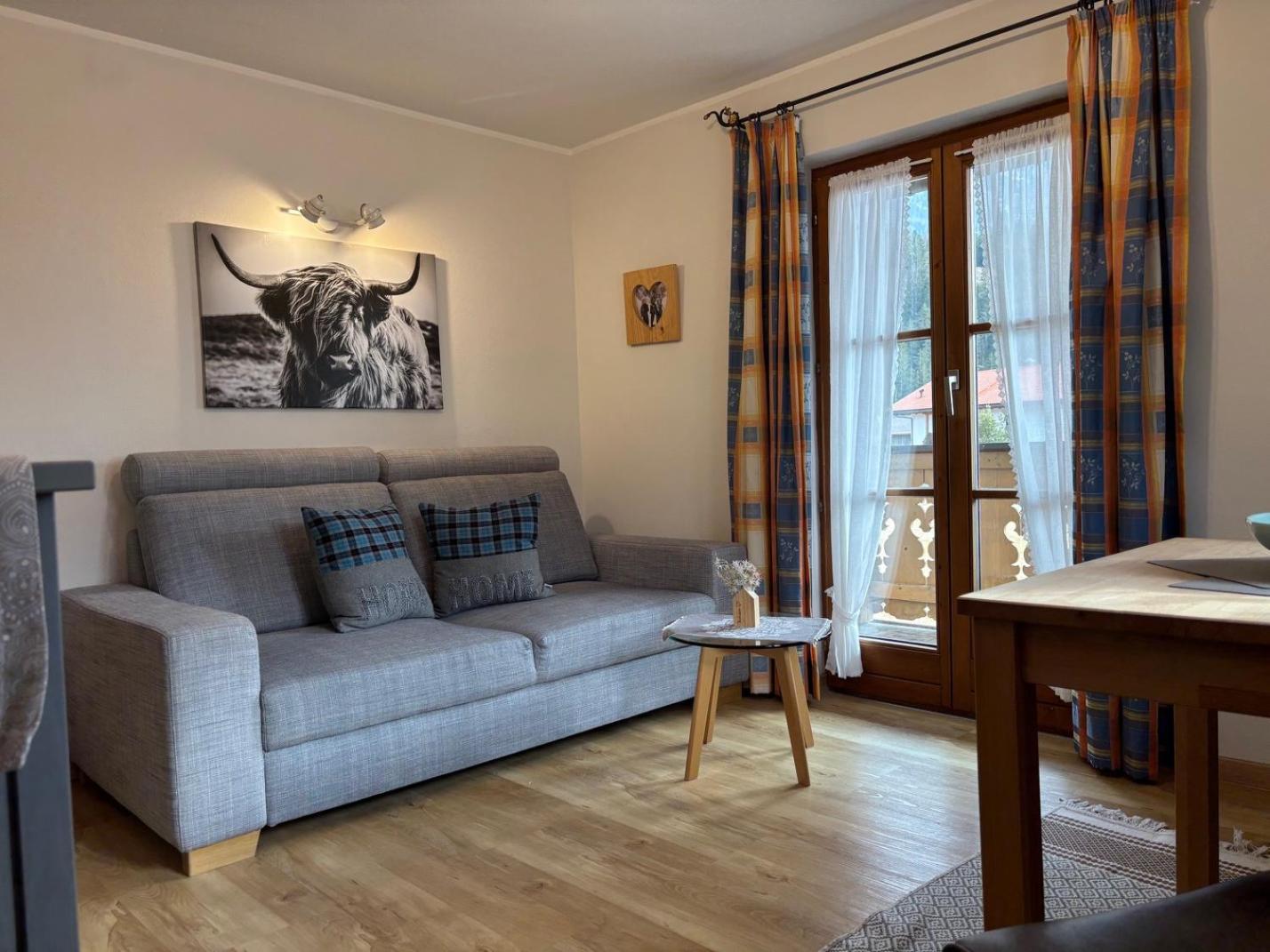Ferienwohnung Bergfrieden 克伦 客房 照片